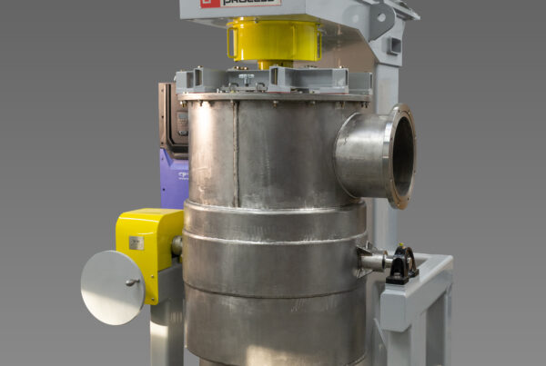 Side loading attritor
